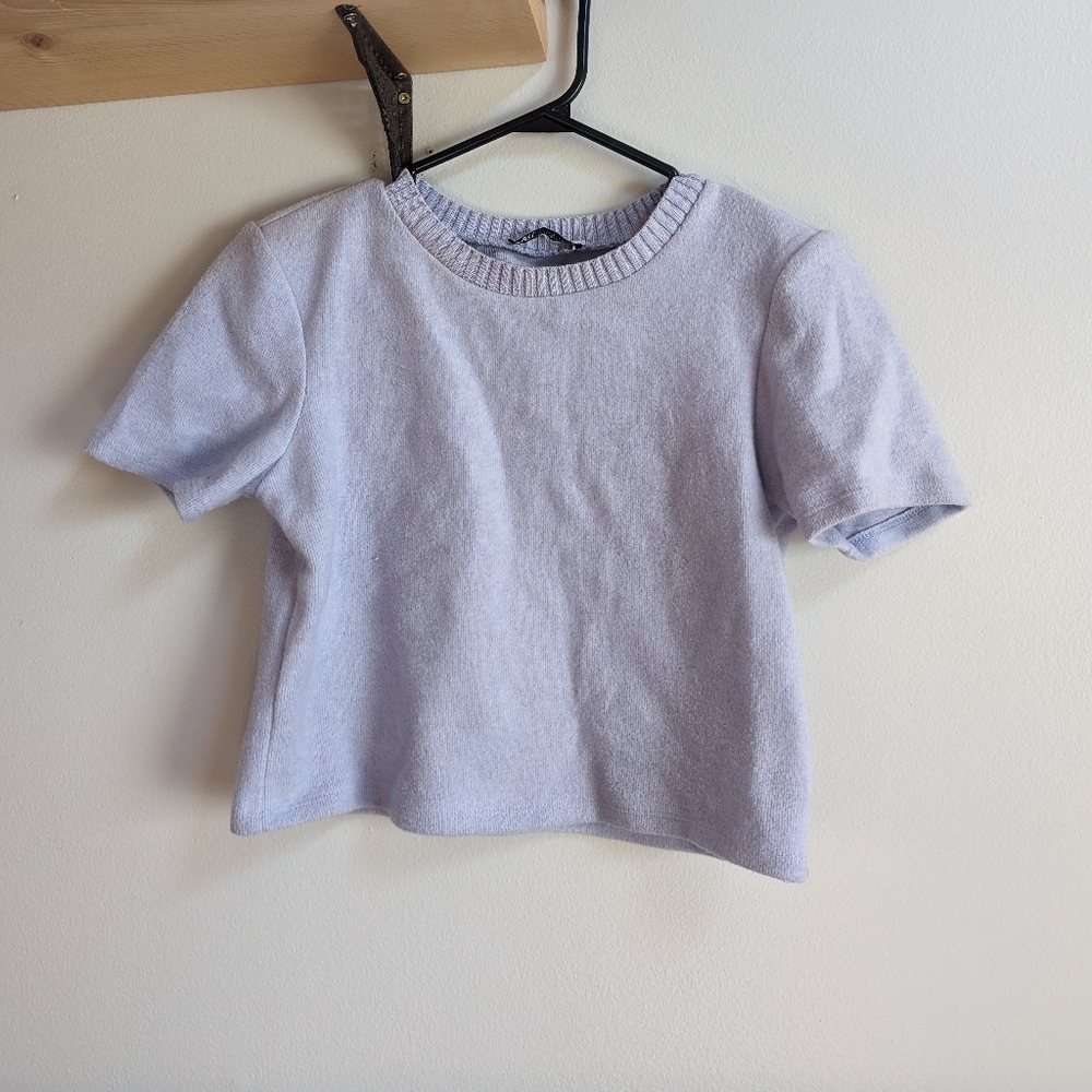 Zara lilac t-shirt